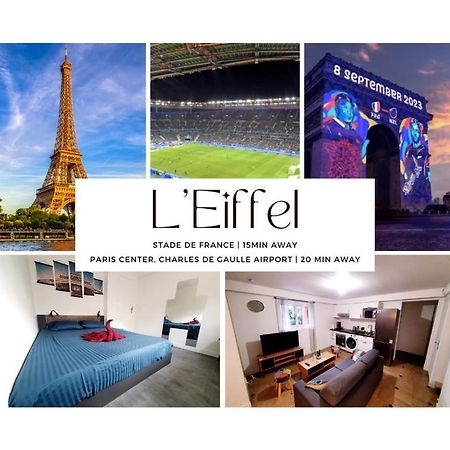 L'Eiffel - Self Checking, 20Min From Paris Apartman Drancy Kültér fotó